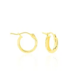 Histoire D'Or Créoles Ananas Or Jaune