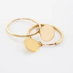 Histoire D'Or Créoles Belita Or Jaune -Boucles d'oreilles pendantes Soldes Boutique B3OFJW00DL view2