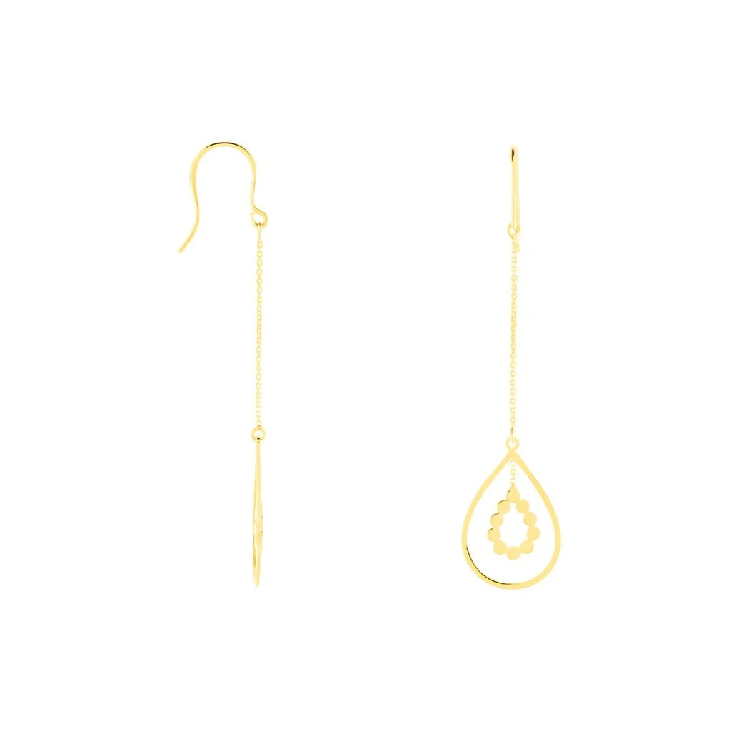 Histoire D'Or Boucles D'oreilles Pendantes Isabella Or Jaune 2 Histoire D'Or Boucles D'oreilles Pendantes Isabella Or Jaune – Image 2
