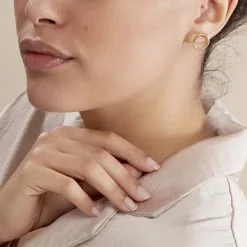 Histoire D'Or Boucles D'oreilles Pendantes Gracieuse Or Jaune -Boucles d'oreilles pendantes Soldes Boutique B3OFJW00EG model0