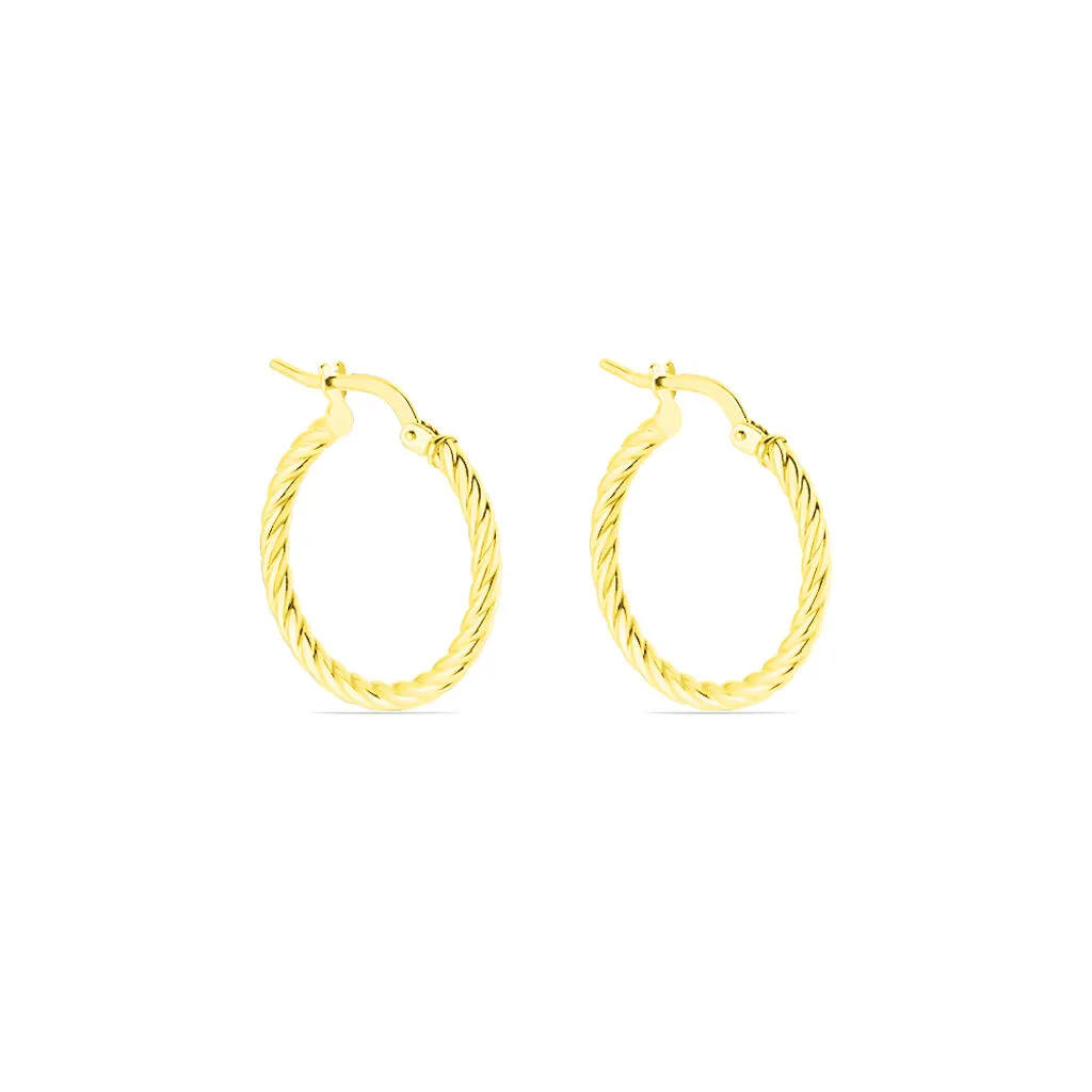 Histoire D'Or Créoles Bartimee Or Jaune 2 Histoire D'Or Créoles Bartimee Or Jaune – Image 2