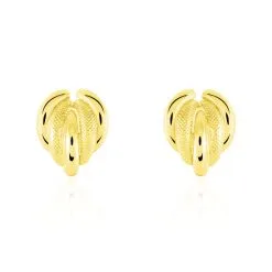Histoire D'Or Boucles D'oreilles Pendantes Garda Or Jaune