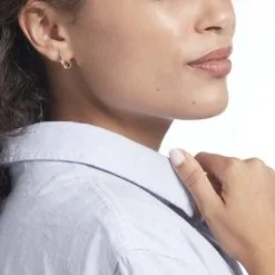 Histoire D'Or Créoles Xanthia Or Jaune 7 Histoire D'Or Créoles Xanthia Or Jaune -Boucles d'oreilles pendantes Soldes Boutique B3OFJW00G5 model0