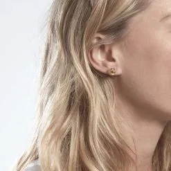 Histoire D'Or Boucles D'oreilles Puces Or Jaune Gauderique -Boucles d'oreilles pendantes Soldes Boutique B3OFJW00G6 model0