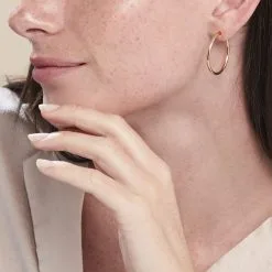 Histoire D'Or Créoles Verania Or Jaune -Boucles d'oreilles pendantes Soldes Boutique B3OFJW00H3 model0