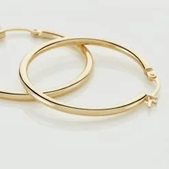 Histoire D'Or Créoles Verania Or Jaune -Boucles d'oreilles pendantes Soldes Boutique B3OFJW00H3 view2