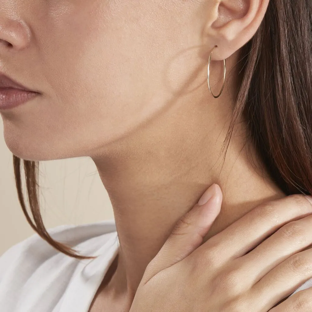 Histoire D'Or Créoles Dominae Or Jaune 4 Histoire D'Or Créoles Dominae Or Jaune – Image 4