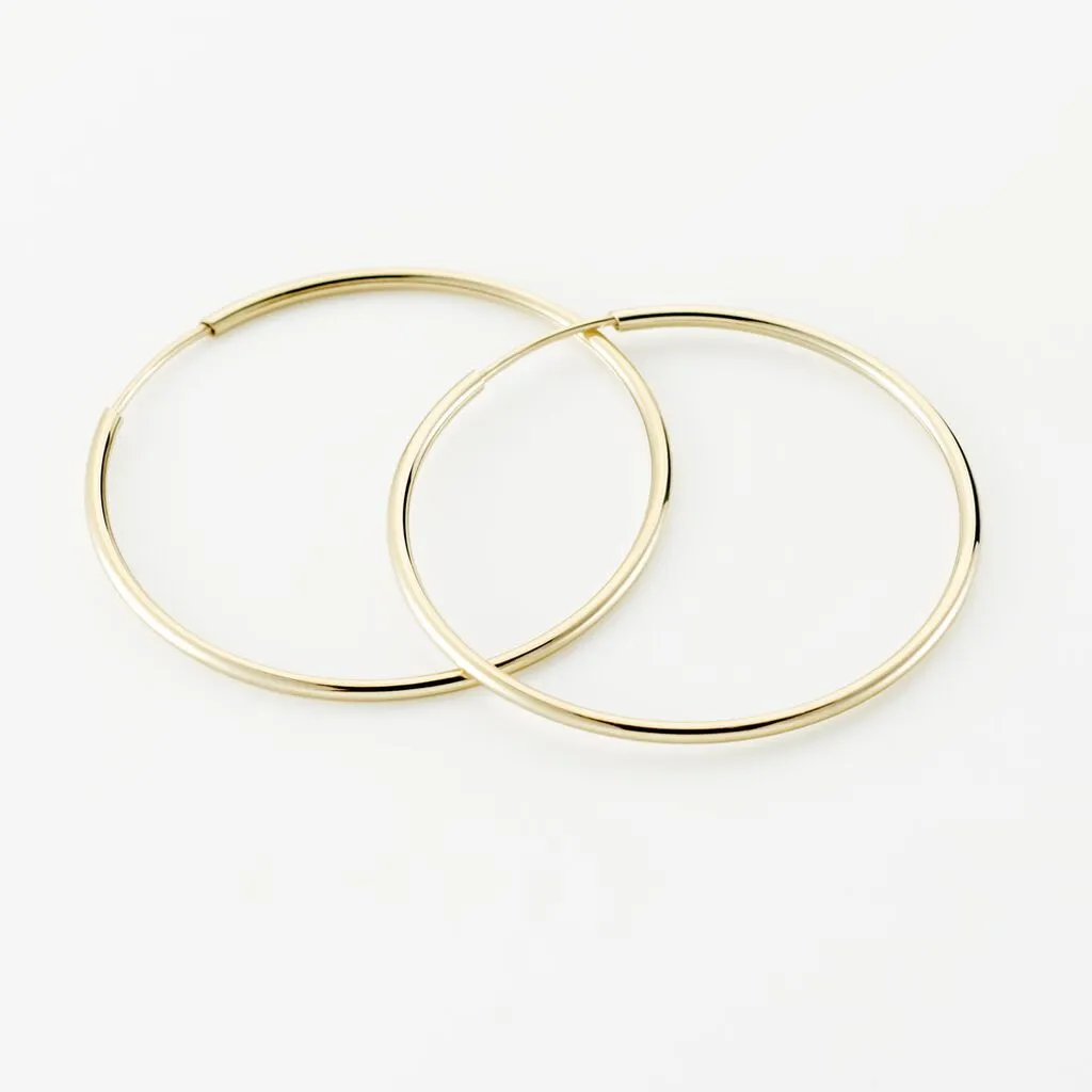 Histoire D'Or Créoles Dominae Or Jaune 3 Histoire D'Or Créoles Dominae Or Jaune – Image 3