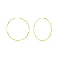 Histoire D'Or Créoles Dominae Flexible Or Jaune