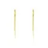Histoire D'Or Boucles D'oreilles Pendantes Armoise Or Jaune