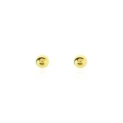 Histoire D'Or Boucles D'oreilles Puces Or Jaune Fidelia