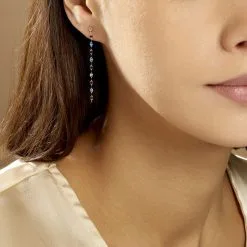 Histoire D'Or Boucles D'oreilles Pendantes Or Jaune Asteria -Boucles d'oreilles pendantes Soldes Boutique B3OFJW00HP model0