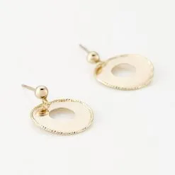 Histoire D'Or Boucles D'oreilles Pendantes Or Jaune Amaranthie -Boucles d'oreilles pendantes Soldes Boutique B3OFJW00HR view2