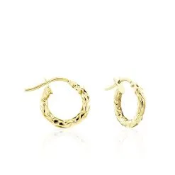 Histoire D'Or Créoles Cayla Or Jaune