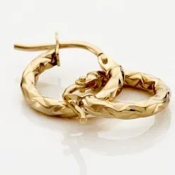 Histoire D'Or Créoles Cayla Or Jaune 5 Histoire D'Or Créoles Cayla Or Jaune -Boucles d'oreilles pendantes Soldes Boutique B3OFJW00HW view2