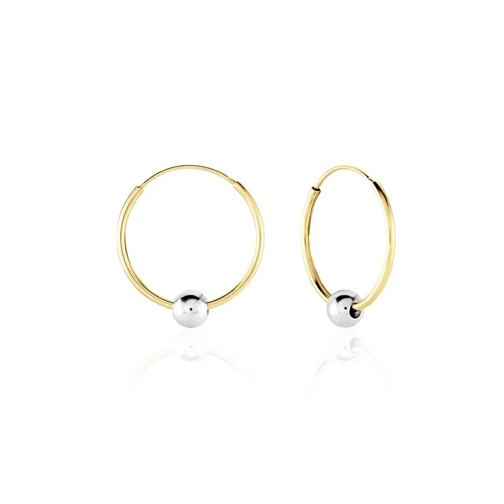 Histoire D'Or Créoles Kirsa Or Bicolore 1 Histoire D'Or Créoles Kirsa Or Bicolore