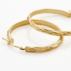 Histoire D'Or Créoles Vitali Or Jaune -Boucles d'oreilles pendantes Soldes Boutique B3OFJW00I5 view2