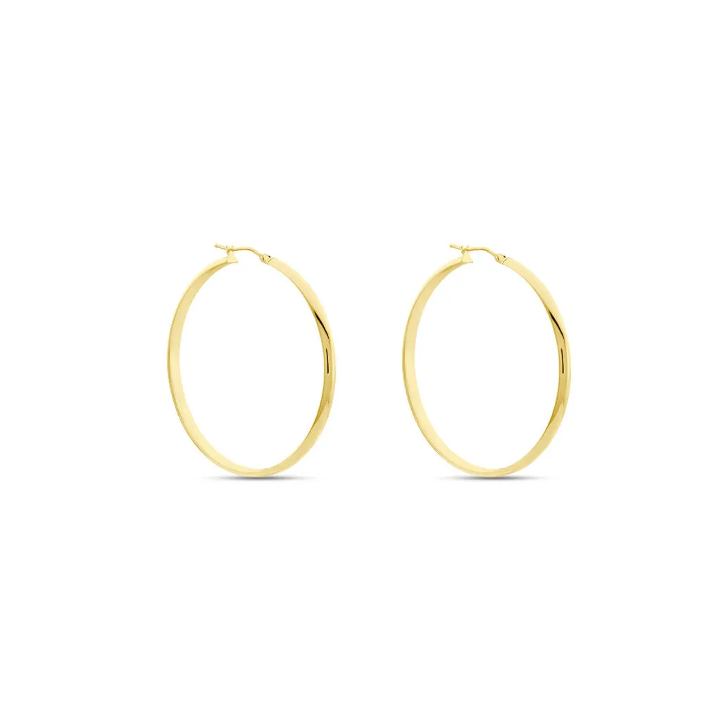 Histoire D'Or Créoles Shalana Or Jaune 2 Histoire D'Or Créoles Shalana Or Jaune – Image 2