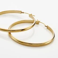 Histoire D'Or Créoles Shalana Or Jaune 5 Histoire D'Or Créoles Shalana Or Jaune -Boucles d'oreilles pendantes Soldes Boutique B3OFJW00I6 view2