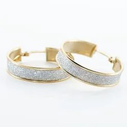 Histoire D'Or Créoles Lolly Or Jaune -Boucles d'oreilles pendantes Soldes Boutique B3OFJW00I9 view2