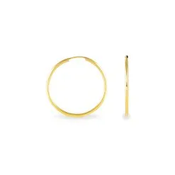 Histoire D'Or Créoles Valencina Or Jaune -Boucles d'oreilles pendantes Soldes Boutique B3OFJW0285 view2