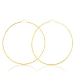 Histoire D'Or Créoles Dominae Or Jaune -Boucles d'oreilles pendantes Soldes Boutique B3OFJW0288 view1
