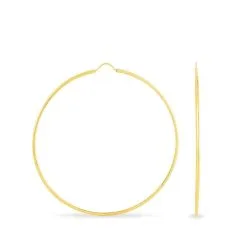 Histoire D'Or Créoles Dominae Or Jaune -Boucles d'oreilles pendantes Soldes Boutique B3OFJW0288 view2