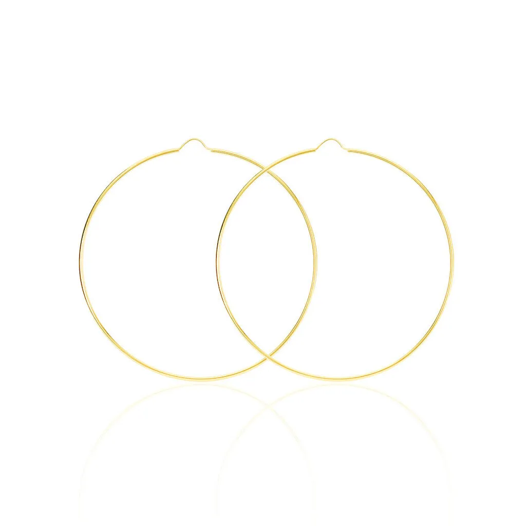 Histoire D'Or Créoles Dominae Or Jaune 2 Histoire D'Or Créoles Dominae Or Jaune – Image 2