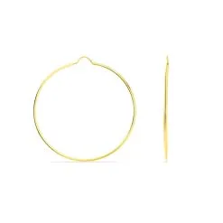 Histoire D'Or Créoles Dominae Or Jaune 7 Histoire D'Or Créoles Dominae Or Jaune -Boucles d'oreilles pendantes Soldes Boutique B3OFJW0289 view2