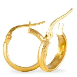 Histoire D'Or Créoles Shalana Or Jaune -Boucles d'oreilles pendantes Soldes Boutique B3OFJW0294 view3