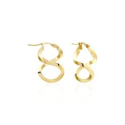 Histoire D'Or Créoles Helmine Or Jaune