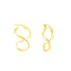 Histoire D'Or Créoles Helmine Or Jaune