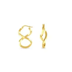 Histoire D'Or Créoles Helmine Or Jaune -Boucles d'oreilles pendantes Soldes Boutique B3OFJW0332 view2