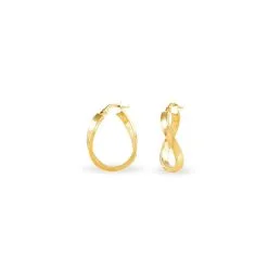 Histoire D'Or Créoles Silla Or Jaune -Boucles d'oreilles pendantes Soldes Boutique B3OFJW0347 view2