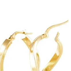 Histoire D'Or Créoles Silla Or Jaune -Boucles d'oreilles pendantes Soldes Boutique B3OFJW0347 view3