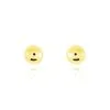 Histoire D'Or Boucles D'oreilles Puces Fidelia Boule Or Jaune