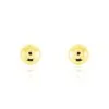 Histoire D'Or Boucles D'oreilles Puces Fidelia Boule Or Jaune