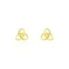Histoire D'Or Boucles D'oreilles Puces Philine Fleur Or Jaune