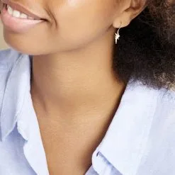 Histoire D'Or Boucles D'oreilles Pendantes Fee Or Jaune -Boucles d'oreilles pendantes Soldes Boutique B3OFJW0872 model0