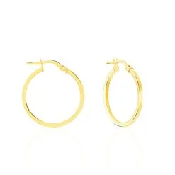 Histoire D'Or Créoles Thyrza Or Jaune