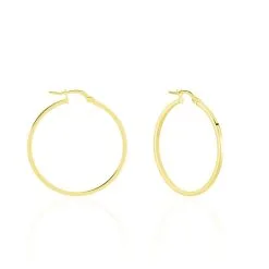 Histoire D'Or Créoles Thyrza Or Jaune