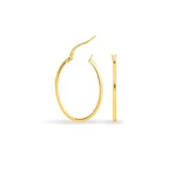 Histoire D'Or Créoles Telya Or Jaune -Boucles d'oreilles pendantes Soldes Boutique B3OFJW0934 view2