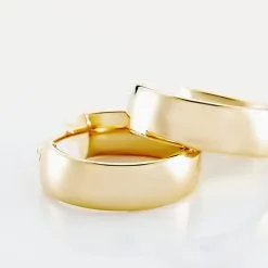 Histoire D'Or Créoles Terezia Or Jaune -Boucles d'oreilles pendantes Soldes Boutique B3OFJW0939 view2