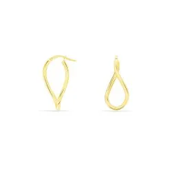 Histoire D'Or Créoles Hellen Or Jaune 7 Histoire D'Or Créoles Hellen Or Jaune -Boucles d'oreilles pendantes Soldes Boutique B3OFJW0955 view2