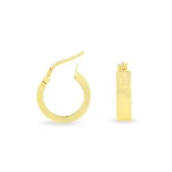 Histoire D'Or Créoles Ugenie Or Jaune -Boucles d'oreilles pendantes Soldes Boutique B3OFJW0959 view2