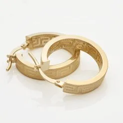 Histoire D'Or Créoles Ugenie Or Jaune -Boucles d'oreilles pendantes Soldes Boutique B3OFJW0960 view2