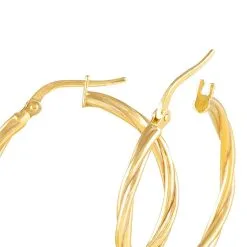 Histoire D'Or Créoles Youri Or Jaune -Boucles d'oreilles pendantes Soldes Boutique B3OFJW0965 view3