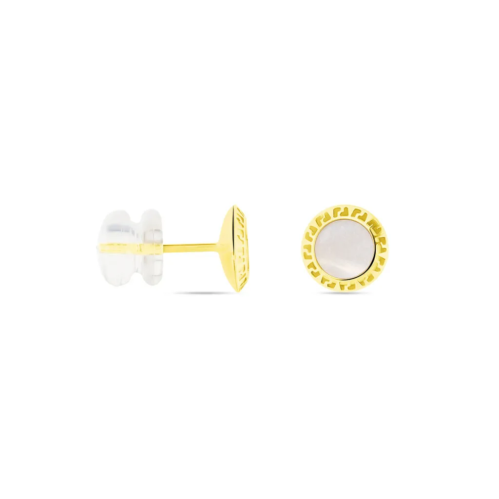 Histoire D'Or Boucles D'oreilles Puces Himelinda Or Jaune 2 Histoire D'Or Boucles D'oreilles Puces Himelinda Or Jaune – Image 2