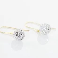 Histoire D'Or Boucles D'oreilles Pendantes Or Jaune Fidelia Cristal 6 Histoire D'Or Boucles D'oreilles Pendantes Or Jaune Fidelia Cristal -Boucles d'oreilles pendantes Soldes Boutique B3OFJXW211 view2