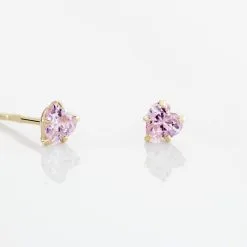 Histoire D'Or Boucles D'oreilles Puces Daria Or Jaune Oxyde -Boucles d'oreilles pendantes Soldes Boutique B3OFJZS118 view2